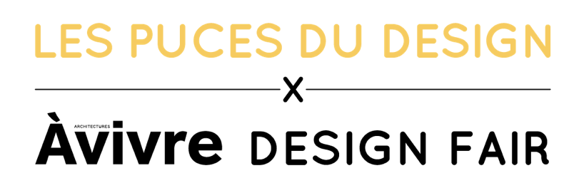 Partnaire Les puces du design x A Vivre Design Fair